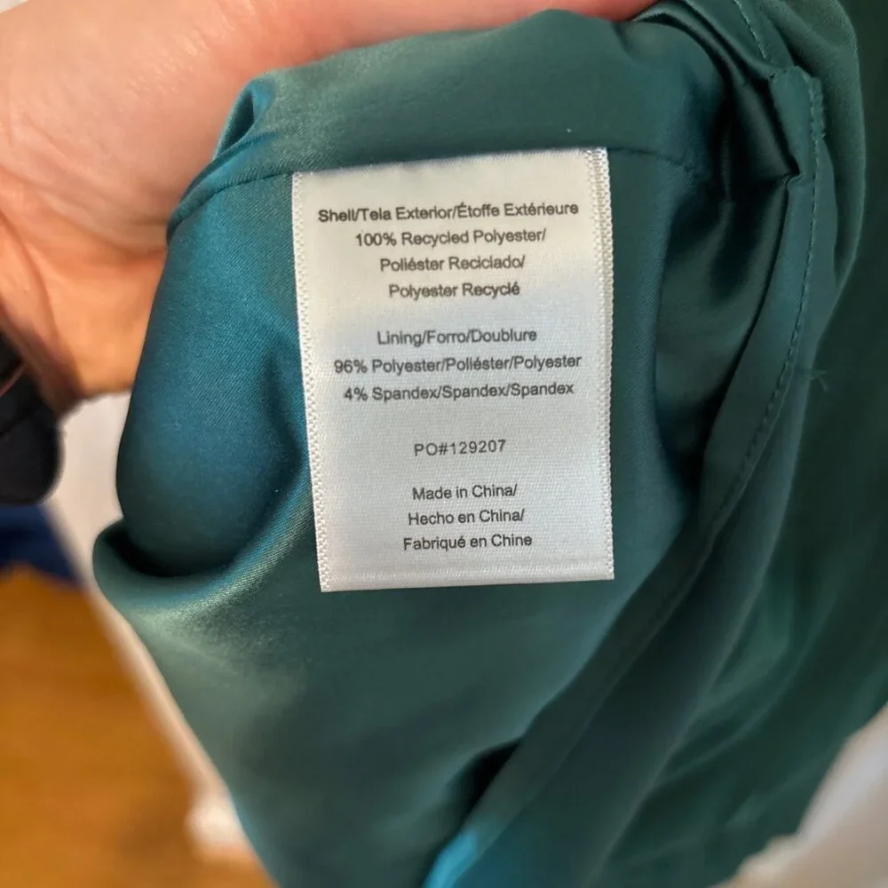 Teal Fit and Flare Cocktail Dress - Picture 5 of 6